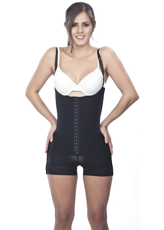 Strapless girdle | Shapes the waist and flattens the abdomen.
